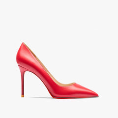 Women's Red Shiny Bottom High Heels Brand High Heels  12 cm Sexy Matte Party Pointed Wedding Shoes Shallow Mouth Single Shoes SHOWLU FASHION STORE