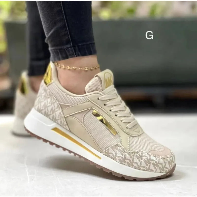 2024 New Women's Sports Casual Wedge Casual Fashion Women's Shoes Women's Sports Shoes Sports Shoes Large Size Sneakers SHOWLU FASHION STORE
