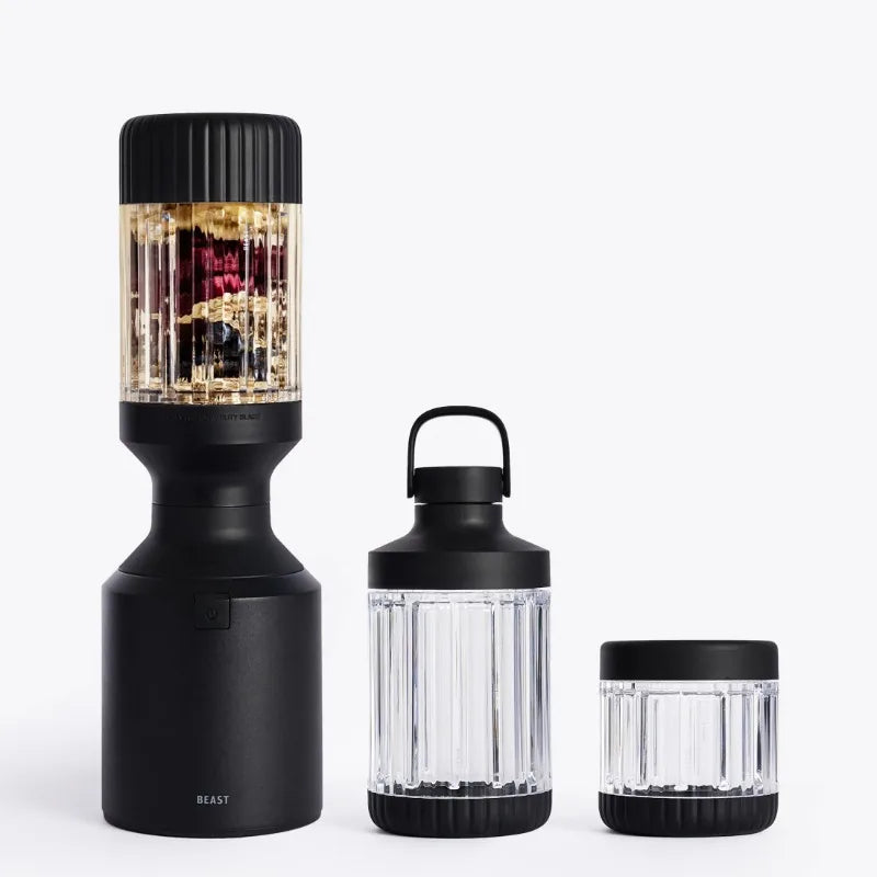 The Beast Blender; Personal Countertop Blending for Smoothies,Shakes,Food Prep & Frozen Fruits & Veggies; Extra Portable Vessels