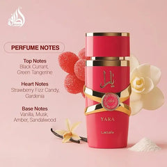 Lattafa Dark Yara for Women Pheromone fragrance Arabian women's perfume Pheromone cologne for man Attract the opposite sex