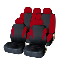 AUTO HIGH Universal Car Seat Covers Polyester Auto Seat Protector Front & Rear Fit Most Car Van SUV Truck