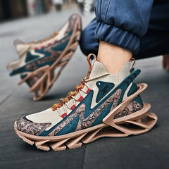 Showlu Store Nation 0 Shoes men Sneakers Male casual Mens Shoes tenis Luxury shoes Trainer Race Breathable fashion running Shoes for men plus size4748