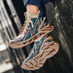 Showlu Store Nation 0 Shoes men Sneakers Male casual Mens Shoes tenis Luxury shoes Trainer Race Breathable fashion running Shoes for men plus size4748