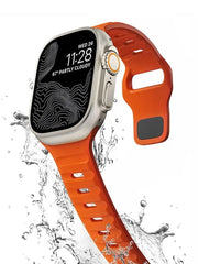 Showlu Fashion Store 0 Silicone Strap For Apple Watch ultra Band 44mm 49mm 45mm 42mm 40mm 41mm 38mm sport correa bracelet iwatch Series 7 6 3 4 5 se 8