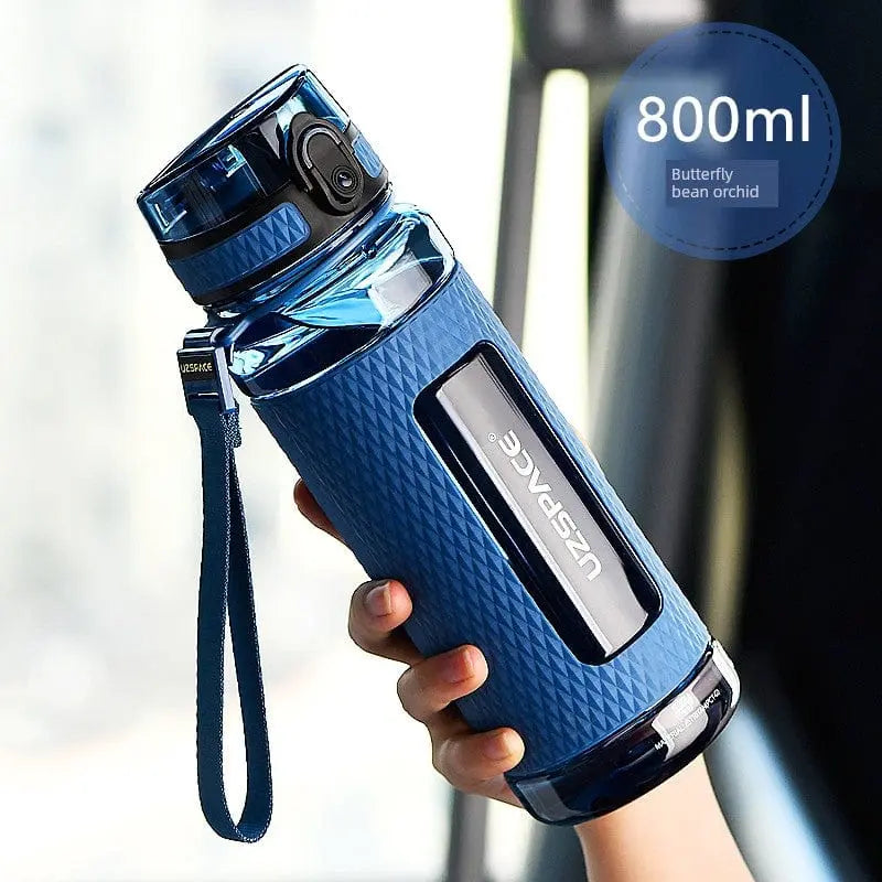 Tritan Large Capacity Sports Cup Men's Fitness High Temperature Resistant Plastic Cup Female Students Summer Anti - Fall Water Pot - SHOWLU FASHION STORE