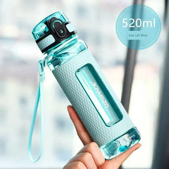Tritan Large Capacity Sports Cup Men's Fitness High Temperature Resistant Plastic Cup Female Students Summer Anti - Fall Water Pot - SHOWLU FASHION STORE