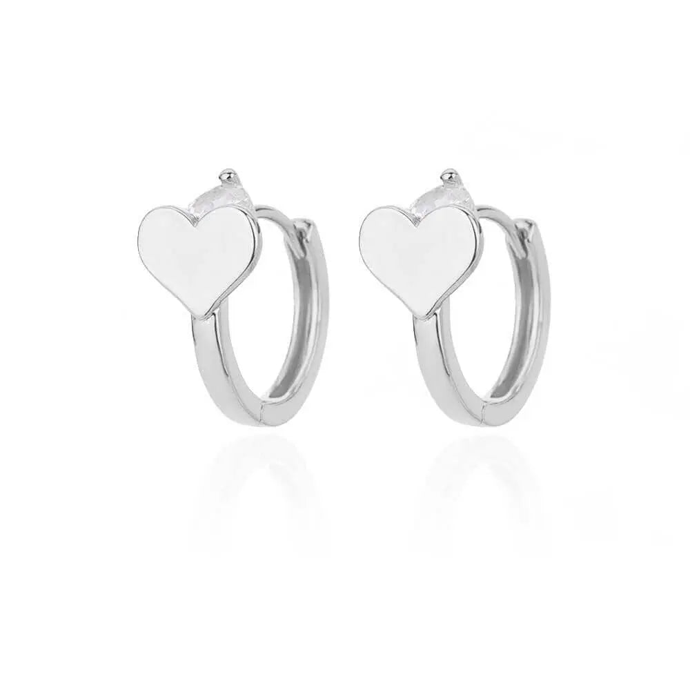  Showlu Fashion Store 0 E3127P-5 / China U-Shaped Square Hoop Earrings for Women Luxury Stainless Steel Circle Earring 2023 Trending Wedding Aesthetic Jewelry aretes