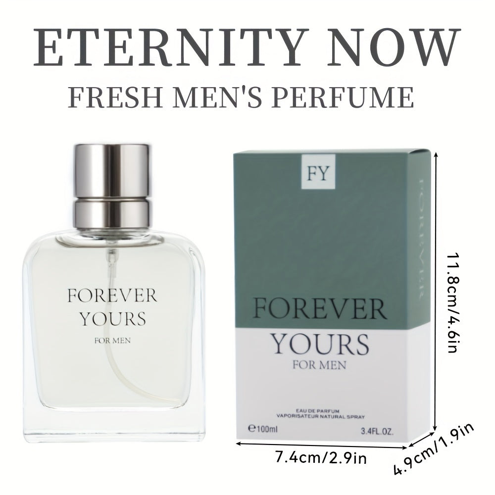 3.4 Fl Oz Men'S Eau De Parfum Spray - A Amber Fougere Fragrance for Men- with Coconut Nectar, Star Anise And Ginger - Medium Intensity Perfume SHOWLU FASHION STORE