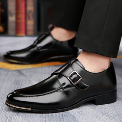 New Casual Business Men'S Shoes Fashion High-end Men'S Business Casual Shoes Formal Shoes Trendy Style SHOWLU FASHION STORE