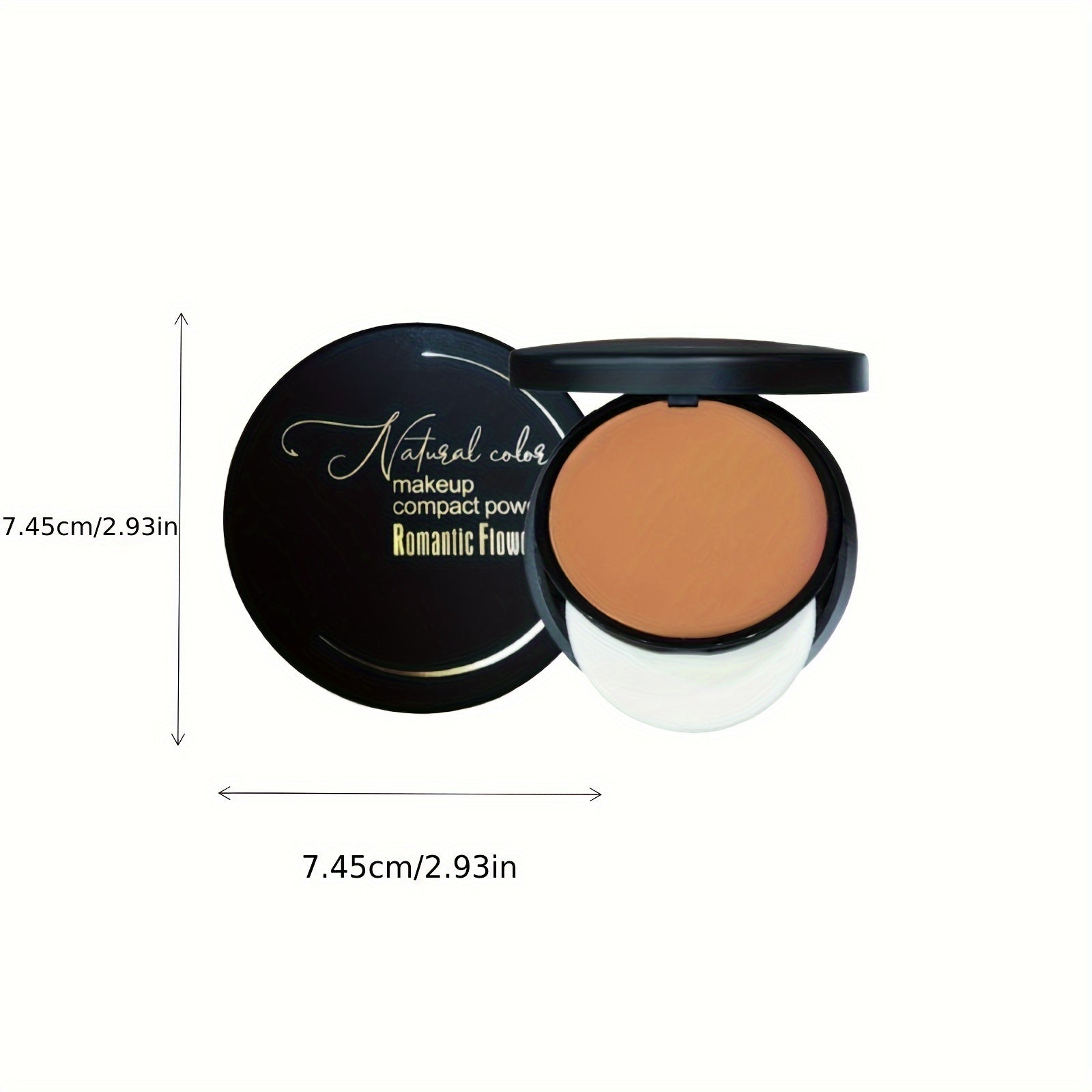 & Sweat-Resistant Contouring Powder Palette - Matte Finish, Matte | Buildable Coverage for All Skin Tones, Coverage | All Skin Tones, | Highlight & Shadow Makeup with Plant Squalane SHOWLU FASHION STORE
