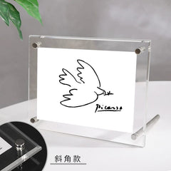 Acrylic Photo Frame 6 - Inch Transparent 6 - Postcard Display Stand 8 Autographed Photograph Collection Frame A4 Photo Display Frame - SHOWLU FASHION STORE