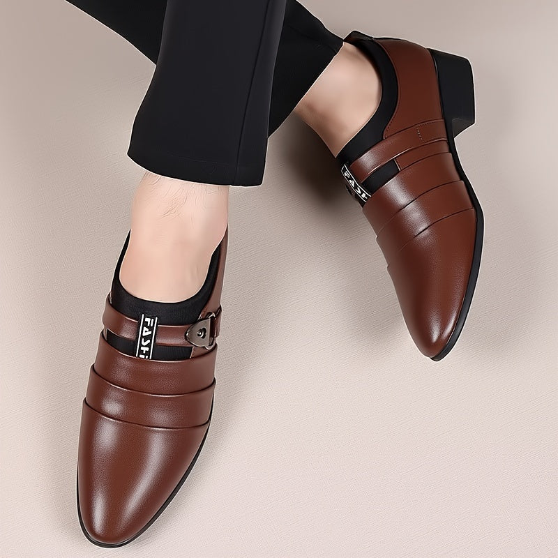 New Korean Version Men's Business Formal Shoes - Large Size Pointed Toe Casual Shoes 2024 SHOWLU FASHION STORE