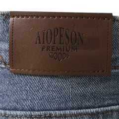 AIOPESON 2023 Autumn Denim Jeans Pants Men Slim Fit Straight Jeans for Men Quality Cotton Business Casual Wear Mens Denim Pants - SHOWLU FASHION STORE