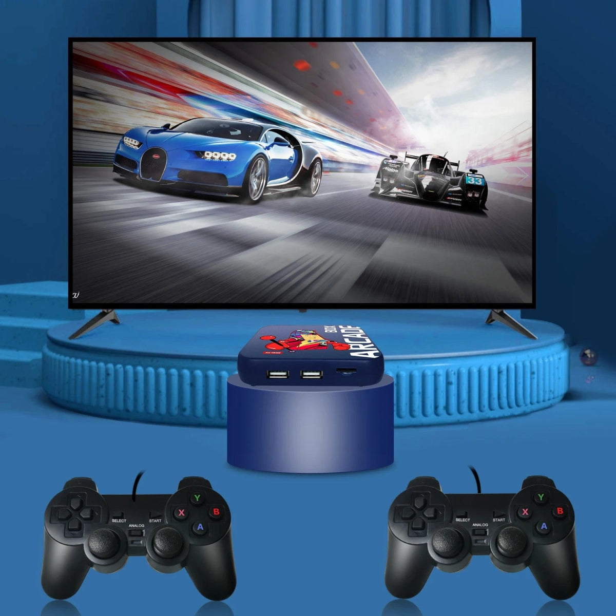 Arcade Box Game Console for PS1/DC/N64 Retro Game Super Console Video Game Console 4K HD Display on TV Game Box Emulator Console - SHOWLU FASHION STORE
