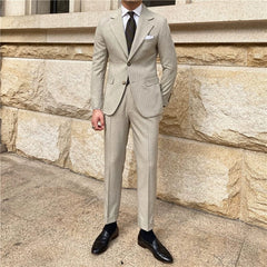 Autumn Leisure Youth Fashion Single - Breasted Small Suit - SHOWLU FASHION STORE