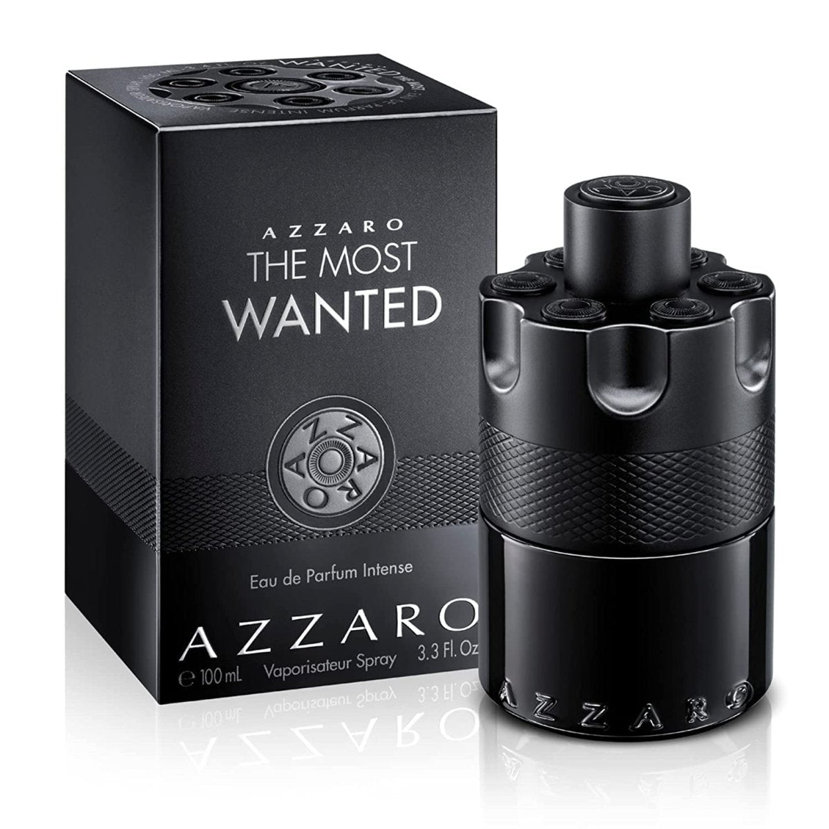 Azzaro The Most Wanted Eau de Parfum Intense - Woody & Seductive Mens Cologne - Fougère, Ambery & Spicy Fragrance for Date Night - Lasting Wear - Luxury Perfumes for Men - SHOWLU FASHION STORE