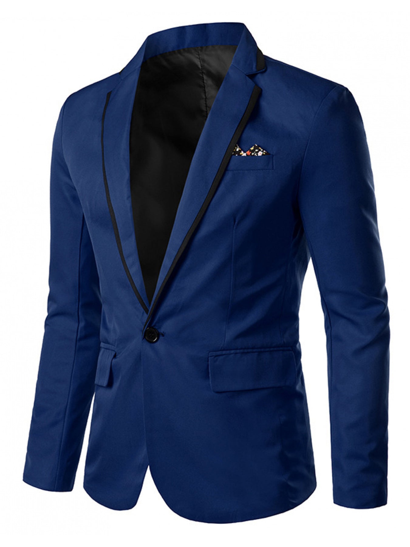 2025 Spring/Summer New European and American Men'S Fashion, Korean Version, Trendy Casual Soul Power Dinner Four Seasons Solid Color S Men'S Jacket
