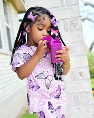 Baby Girl Summer Clothing Sets Short Sleeve Tops+Rainbow Color Shorts Kids Casual Clothes Children's Girls 2pcs Outfits 8Y - SHOWLU FASHION STORE