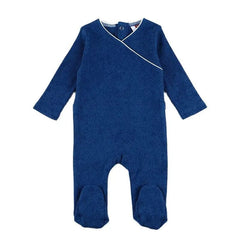 Baby romper and hat set kids clothes long sleeves rib cotton baby overall with footie romper autumn/winter demo wrap romper - SHOWLU FASHION STORE