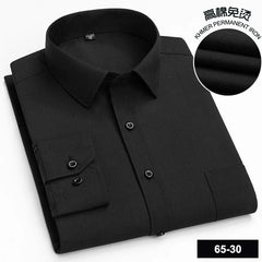 BAMBOOPLE Men's Long Sleeve Casual Shirts Fashion Print Standard Fit Button Soft Shirts For Man Office Business New AEchoice - SHOWLU FASHION STORE