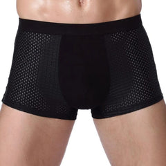 Bamboowear Bamboo Boxer Short Men Microfiber Boxer Briefs Underwear Compression Stretch - SHOWLU FASHION STORE