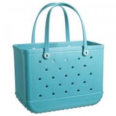Beach Bag Satchel Shopping Bag Pet Basket Shoulder Outdoor Eva Pure Color Hole Bag Bogg American Jelly Fashion - SHOWLU FASHION STORE