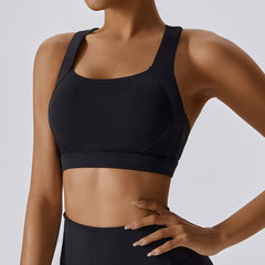 Beauty Back Cross Cloud Sense Tight Yoga Vest Sports Intimates Bubble Wrap with Chest Pad Running Bra Workout Clothes for Women - SHOWLU FASHION STORE