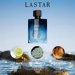 [Natural Fresh Body Perfume Spray] 1.71 Oz. (50ml), Fougie Ocean Perfume Spray, Natural And Fresh, Remove Odor, Keep Fresh Body Smell, Very Seductive And Sexy, Blue Gradient Design Sense, Christmas, Halloween, Valentine's Day SHOWLU FASHION STORE
