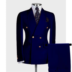 Blazer Suit For Men 2 Piece Outfit Set Suits High Quality 2024 Pants Mens Clothing Wedding Tuxedo Jackets beige designer clothes - SHOWLU FASHION STORE