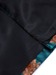 Blue New Style Jacket Casual Jacquard Button Blazer Shawl Lapel Suit Jacket For Wedding 1pc Suit - SHOWLU FASHION STORE