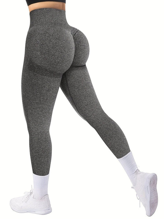 Boost Your Workout with Sculpted Perfection: High - Waisted, Butt - Lifting, Seamless Leggings for All - Season - Ultimate Comfort & Style - SHOWLU FASHION STORE