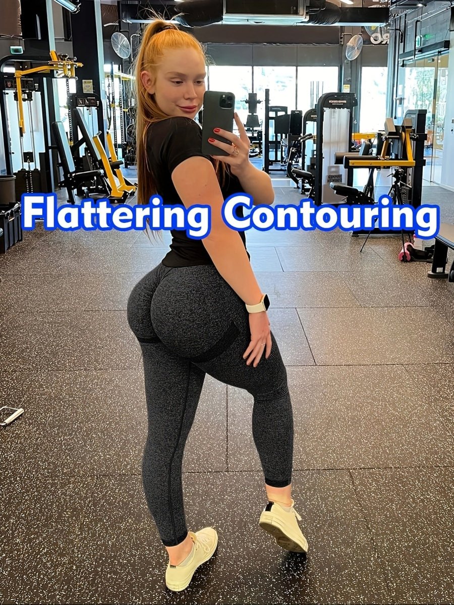Boost Your Workout with Sculpted Perfection: High - Waisted, Butt - Lifting, Seamless Leggings for All - Season - Ultimate Comfort & Style - SHOWLU FASHION STORE