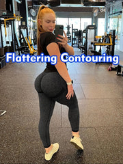 Boost Your Workout with Sculpted Perfection: High - Waisted, Butt - Lifting, Seamless Leggings for All - Season - Ultimate Comfort & Style - SHOWLU FASHION STORE