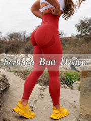 Boost Your Workout with Sculpted Perfection: High - Waisted, Butt - Lifting, Seamless Leggings for All - Season - Ultimate Comfort & Style - SHOWLU FASHION STORE