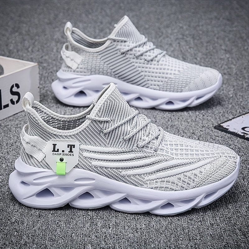 Breathable Men's Blade Sneakers - Lightweight Non - Slip Sport Shoes for Running, Walking, and Training - SHOWLU FASHION STORE