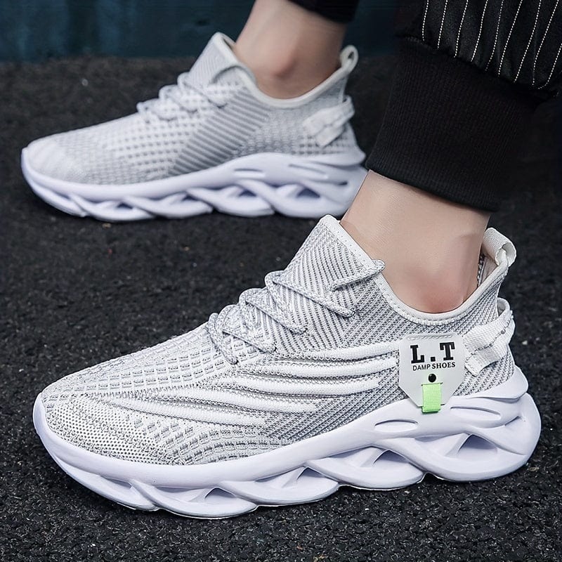 Breathable Men's Blade Sneakers - Lightweight Non - Slip Sport Shoes for Running, Walking, and Training - SHOWLU FASHION STORE