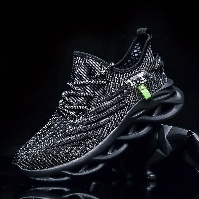 Breathable Men's Blade Sneakers - Lightweight Non - Slip Sport Shoes for Running, Walking, and Training - SHOWLU FASHION STORE