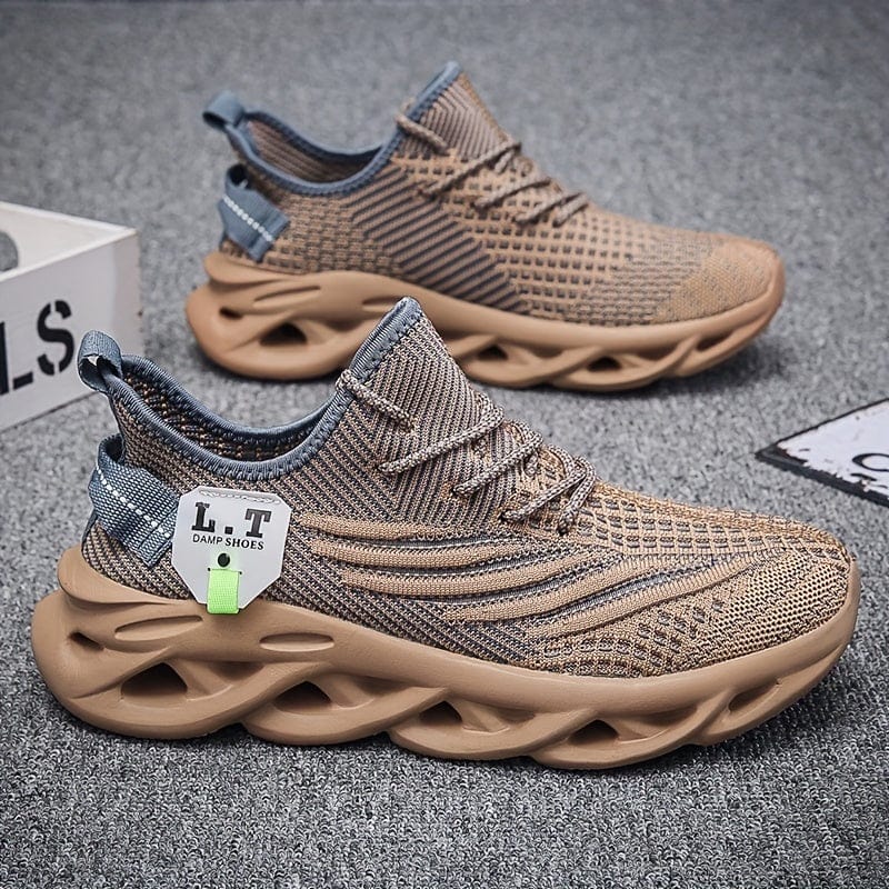 Breathable Men's Blade Sneakers - Lightweight Non - Slip Sport Shoes for Running, Walking, and Training - SHOWLU FASHION STORE