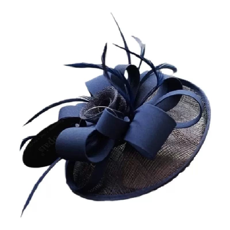 British Retro Mesh Feather Dinner Dress Catwalk Horse - SHOWLU FASHION STORE