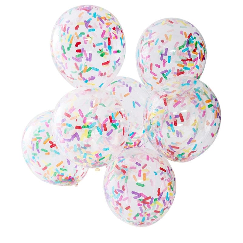 Candy Series Theme Macaron Color Color Strip Fragments Transparent Paper Scrap Balloon Birthday Scene Setting Props - SHOWLU FASHION STORE