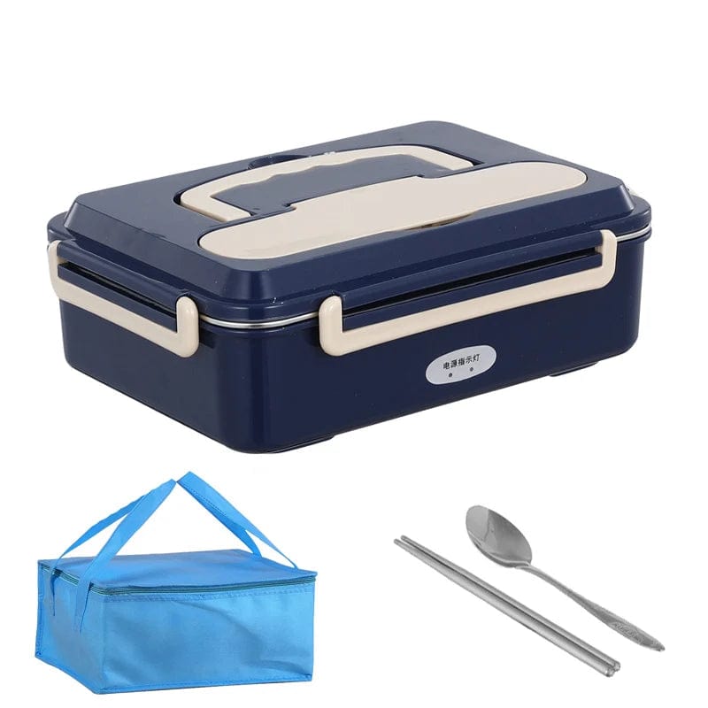 Car Home Dual Use Stainless Steel Electric Lunch Box - SHOWLU FASHION STORE
