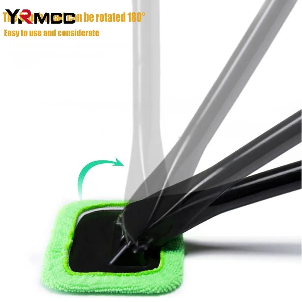Car Window Cleaning Brush Kit Long Handle Brushes Windshield Wiper Auto Body Wash Tools Glass Cleaner Towel for Cars Accessories - SHOWLU FASHION STORE