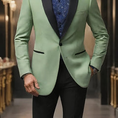 [Casual Sports] Men's Jacket | Casual Sports | Men's Single Button | Men's Suit Jacket | Paisley Tailcoat - SHOWLU FASHION STORE