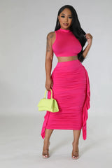 Chic Two - Piece Summer Outfit for Women - SHOWLU FASHION STORE