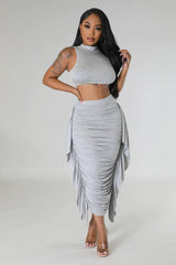 Chic Two - Piece Summer Outfit for Women - SHOWLU FASHION STORE