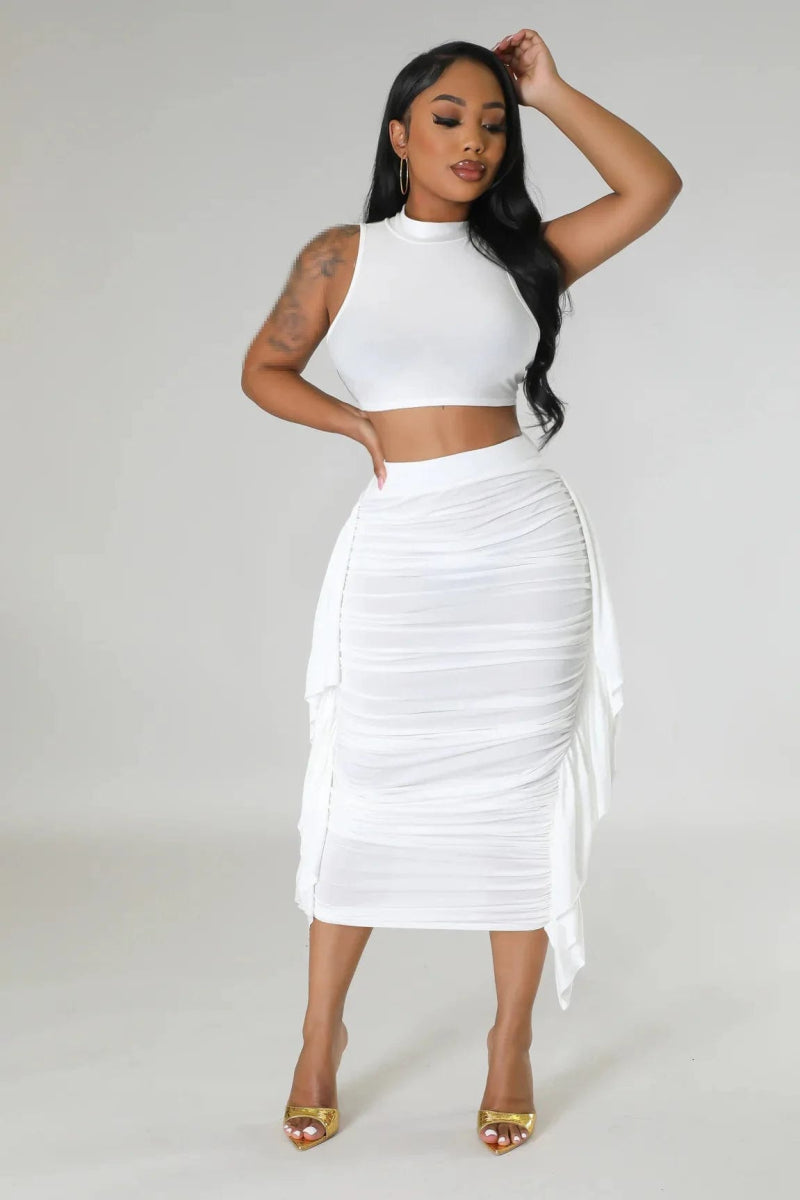 Chic Two - Piece Summer Outfit for Women - SHOWLU FASHION STORE