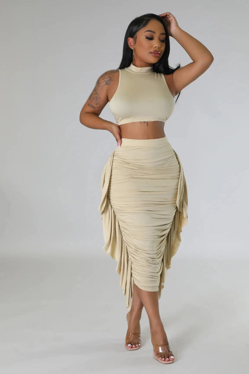 Chic Two - Piece Summer Outfit for Women - SHOWLU FASHION STORE