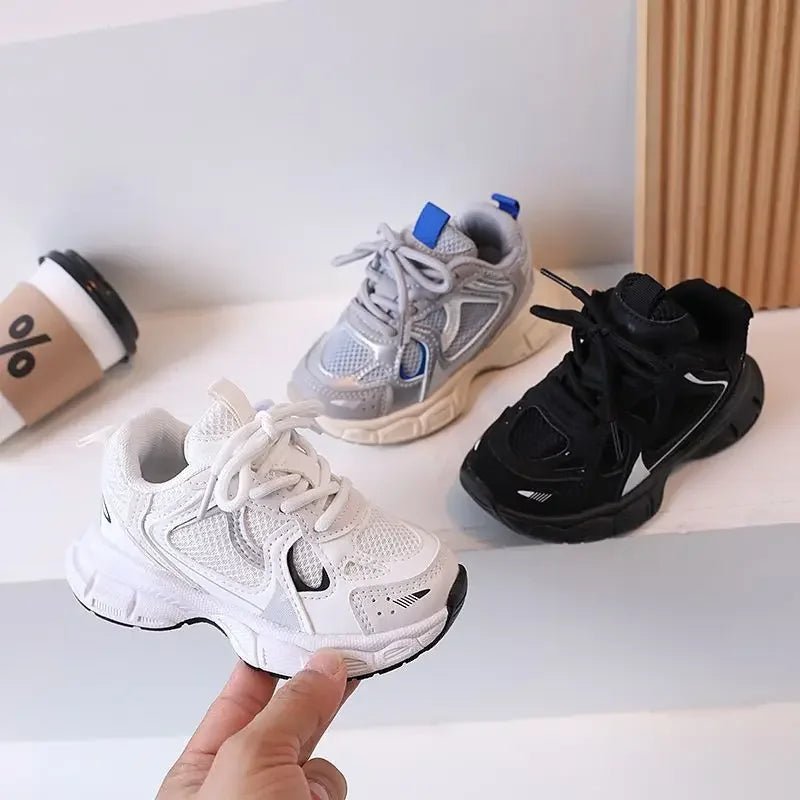 Children Tennis Shoes Versatile Non - slip White Sneakers for Kids Girls Fashion Causal Breathable Toddlers Boys Sports Shoes Hot - SHOWLU FASHION STORE