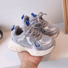 Children Tennis Shoes Versatile Non - slip White Sneakers for Kids Girls Fashion Causal Breathable Toddlers Boys Sports Shoes Hot - SHOWLU FASHION STORE