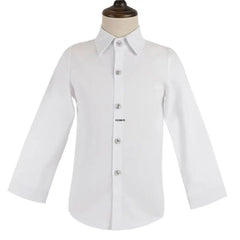 Children White Baptism Piano Party Dress Kids Jacket Vest Pants Bowtie 4PCS Ceremony Photograph Suit Boys Performance Costume - SHOWLU FASHION STORE
